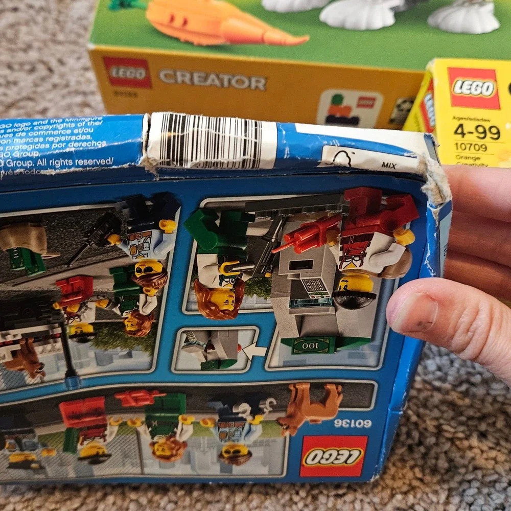 LEGO Creator City Classic Building Set Bundle NEW White Rabbit Police Orange